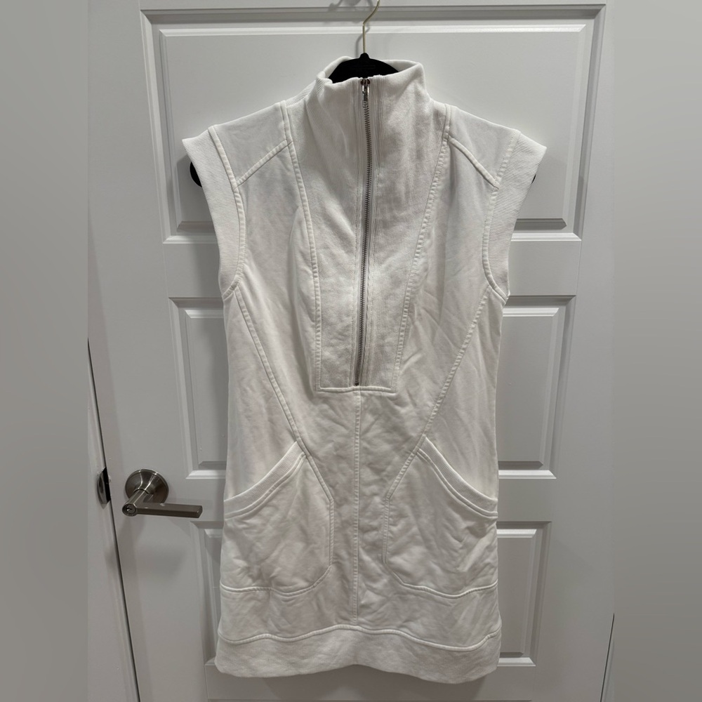 Women’s Half Zip Sweatshirt Dress With Pockets Size XS - Picture 3 of 6